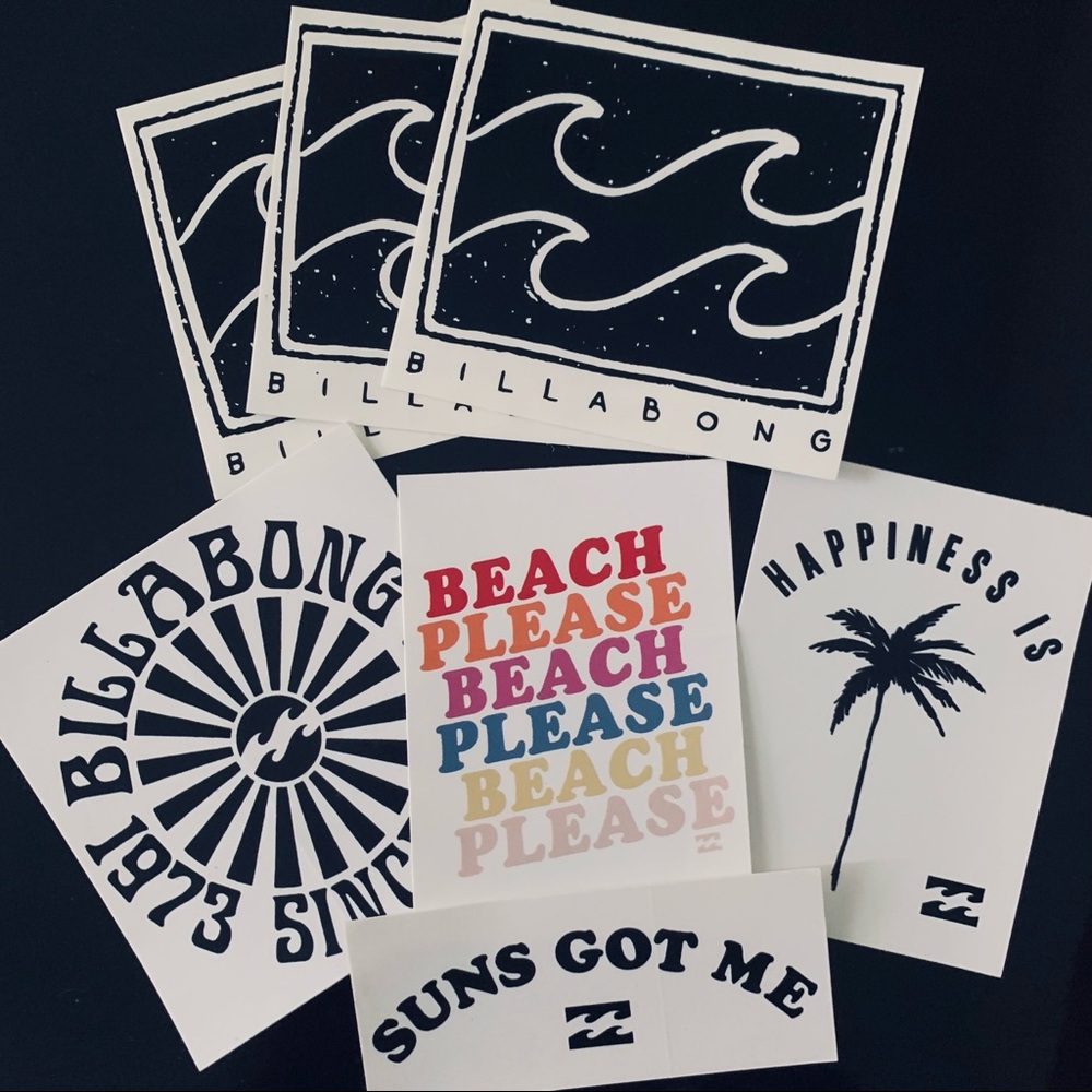 Billabong Sticker Set